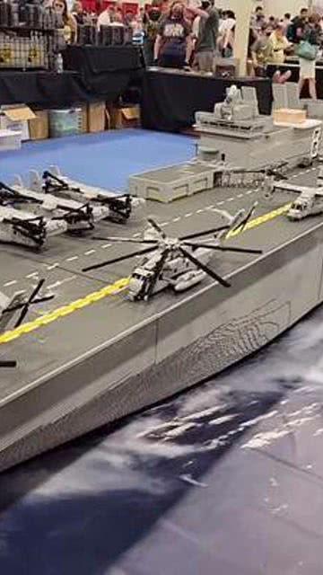 国产乐高航母推荐图视频,创意无限，组装乐趣一触即发